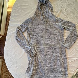 Athleta Women’s size large gray sweatshirt dress
